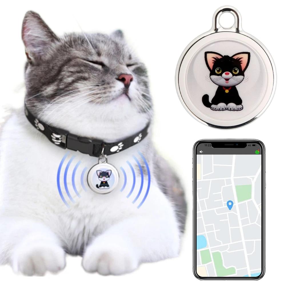 GPS-трекер Anti-Lost, локатор, искатель, совместимый с Bluetooth, умный трекер активности для собак, кошек, детей, домашних животных, брелок, кошелек, багаж