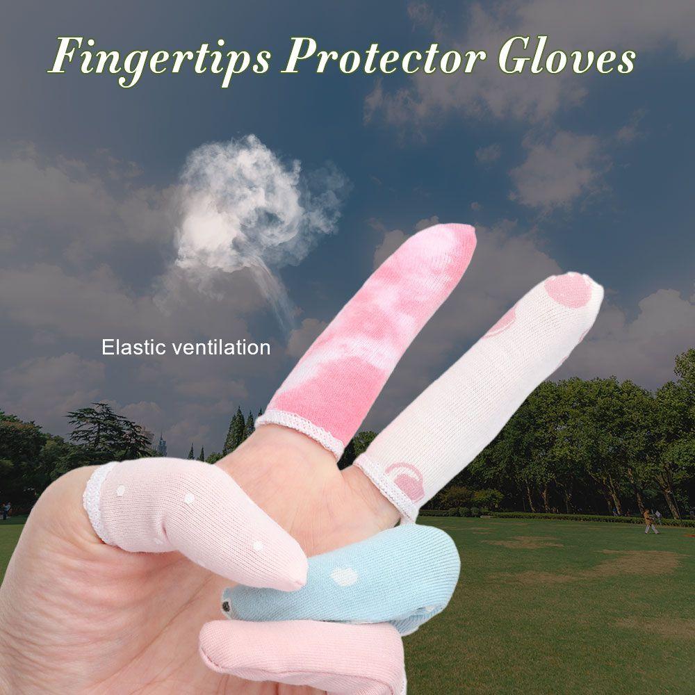 Household Breathable Fingertips Protector Gloves Picking Finger Cover Finger Cots Finger Covers