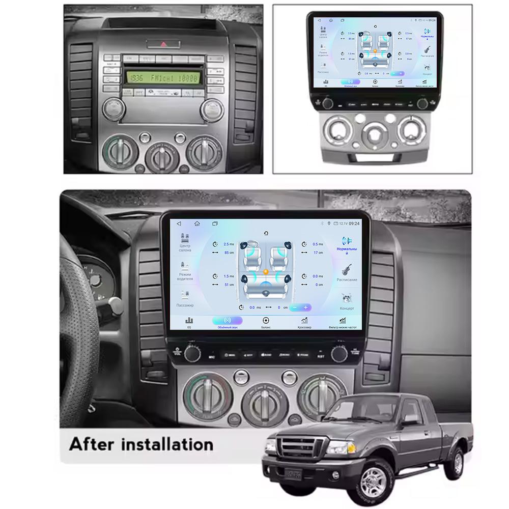 Android для Mazda Ford Ranger BT-50 2000 - 2011 Автомобильное радио Carplay Навигация GPS Стерео Авто Экран Bluetooth Мультимедийный Плеер
