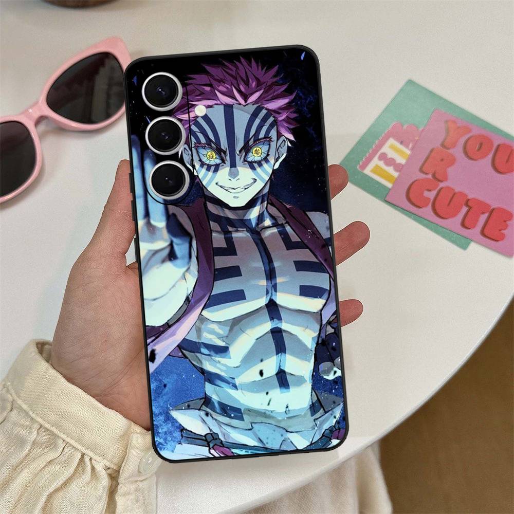 Чехол для телефона D-Demon S-Slayer Akaza Для Samsung S 24 Fe 25 Ultra Plus 20 Lite 21 30 22 23 24 22 Ultra 5G Fundas