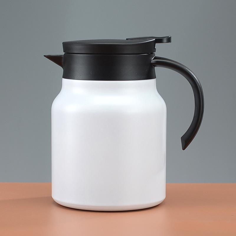 Large Capacity Insulated Stainless Steel Tea Infuser Kettle with Health-Supporting Stewing Pot