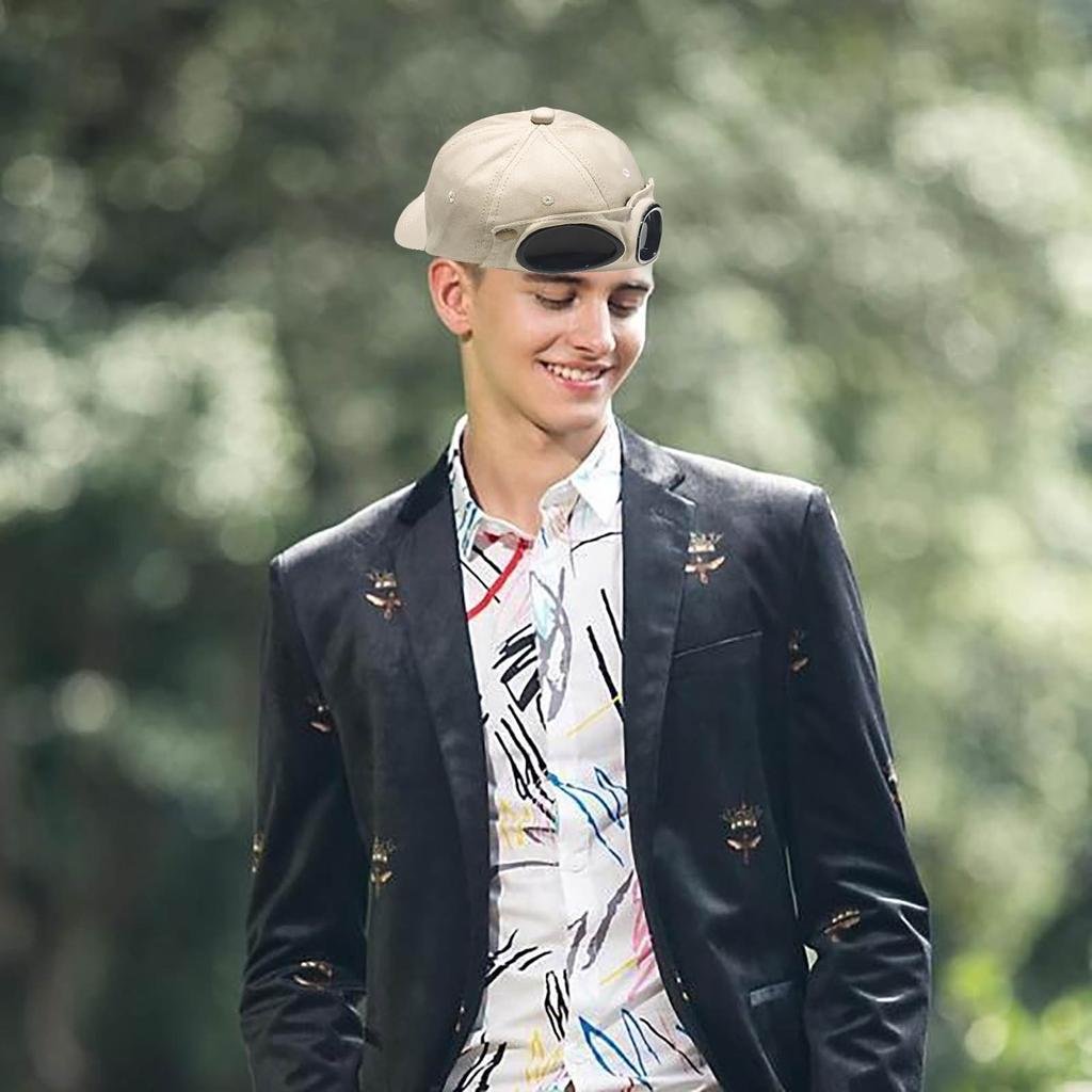 Шляпы для мужчин, модные очки задом наперед, остроконечные шляпы для женщин, универсальные солнцезащитные очки в уличном стиле, бейсболка
