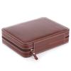 Portable PU Leather Watch Box Display Case Storage Travel Watch Organizer Holder Zipper Exquisite Durable Men Women