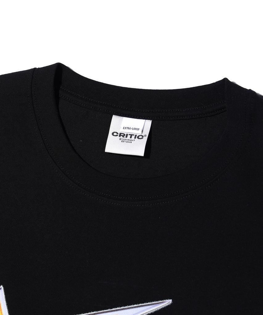 CRITIC Ct Fearless T-Shirts Black