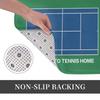 Tennis Court Pattern Anti-slip Doormat Floor Mat Cushion Carpet Rug for Kitchen Entrance Home Bedroom Footpad Mats
