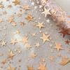 Glitter Bling Star Table Runner Thin Mesh Christmas Gift Table Flag Cover Home Decor Metallic Table Decor For Wedding Party