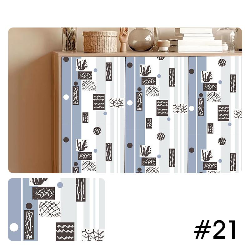 ПВХ водонепроницаемые самоклеящиеся обои для шкафа, шкафа, двери, декор, виниловые наклейки для ремонта, наклейки для мебели