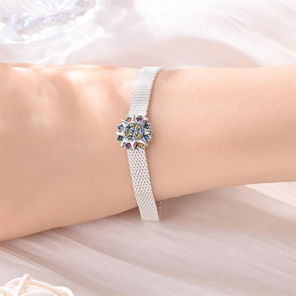 Original Copper Red Love Clover Colored Lollipops Butterfly Shell Fit Diy Reflexions Mesh Bracelet Party Gifts