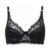 Delicate Lace Plus Size Push Up Bra Breathable Ultra-thin Lining Sponge-free Bra for Women 36-44 BC Cup Have Steel Ring