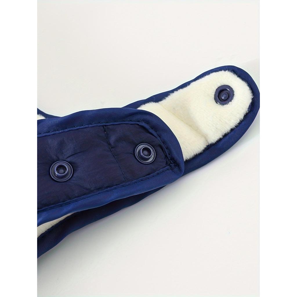 Baby Warm Fleece Lining Snow Pants with Pockets, Perfect Outdoor Leggings for Toddlers and Infants  In Winter, Ideal Choice for Outdoor Activities