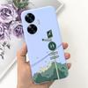 Мягкий силиконовый чехол для телефона для Realme C55 C53 C51 Oppo Задняя крышка Забавный принт с динозавром и кошкой Fundas Shell RealmeC53 C 55 53 Coque