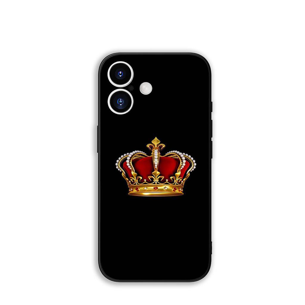 for Apple iPhone 17 16 15 11 Pro XS Max XR 6 7 8 Plus + SE 2020 5 16E Phone Cover Case Queen King Princess