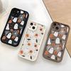 High-End Frosted Ghost Halloween Case for iPhone 12/13/14/15/17 Pro Max