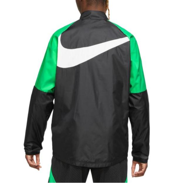 Nike Liverpool Fc Repel Academy Awf Color Block Logo Print Long Sleeve Retro Sports Jacket Men Jackets Black DV4716-010