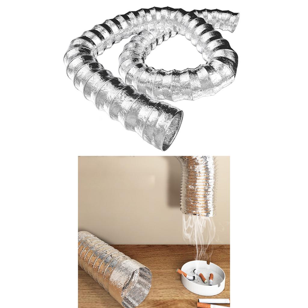 3.94inch Flexible Air Aluminum Ducting Retractable Dryer Vent Hose for Exhaust Fan & Blowers Exhaust Fan Hose 8m/4m