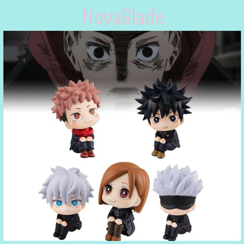 Q Версия Коллекционная сидячая фигурка Jujutsu Kaisen ПВХ модель 8 см с персонажами