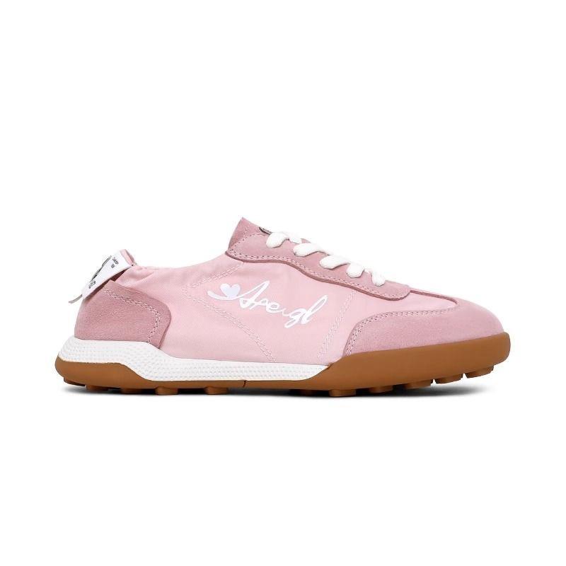 Балетная гибкая серия немецких тренировочных туфель осень маленькие белые туфли на мягкой подошве дышащие туфли Форреста Гампа женская спортивная и повседневная парусиновая обувь