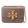 TB Eleanor Кожаная Матовая Сумка на Плечо Crossbody с Клапаном и Логотипом Double T Маленькая Женские сумки Цвет Ракушечный-Коричневый 73589-093