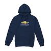 Chevrolet Unisex Adult Bowtie Stacked Hoodie