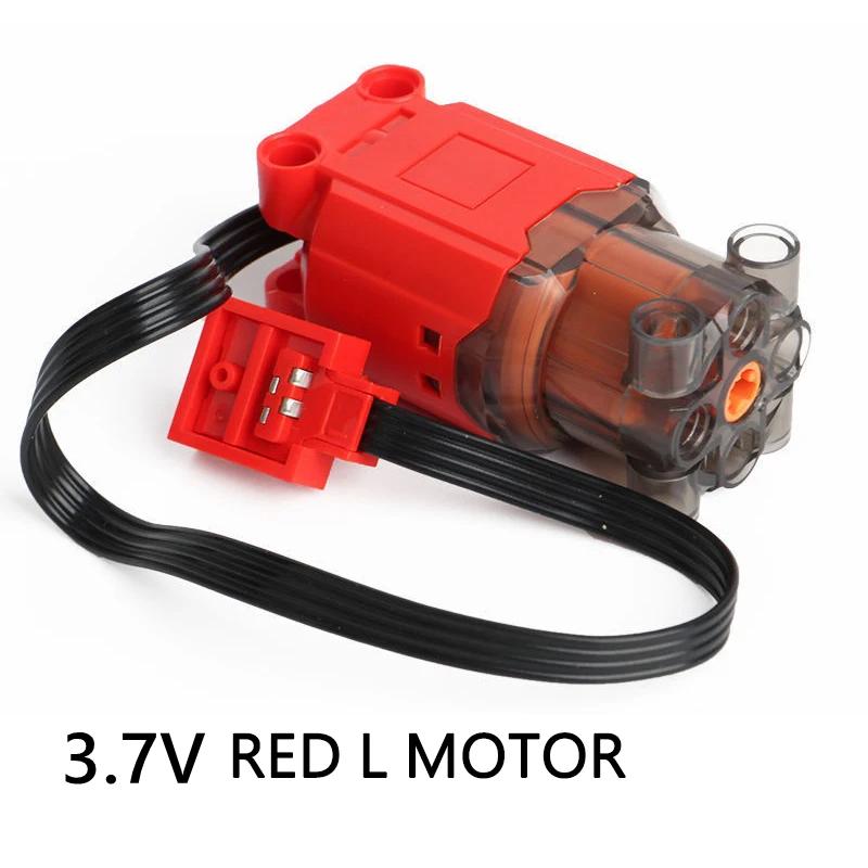 Технический Набор Моторов Детали Power Functions ИК Скорость Управление через Приложение Пульт Дистанционного Управления Батарейный Блок Серво Приемник Света PF Автомобильные Строительные Блоки