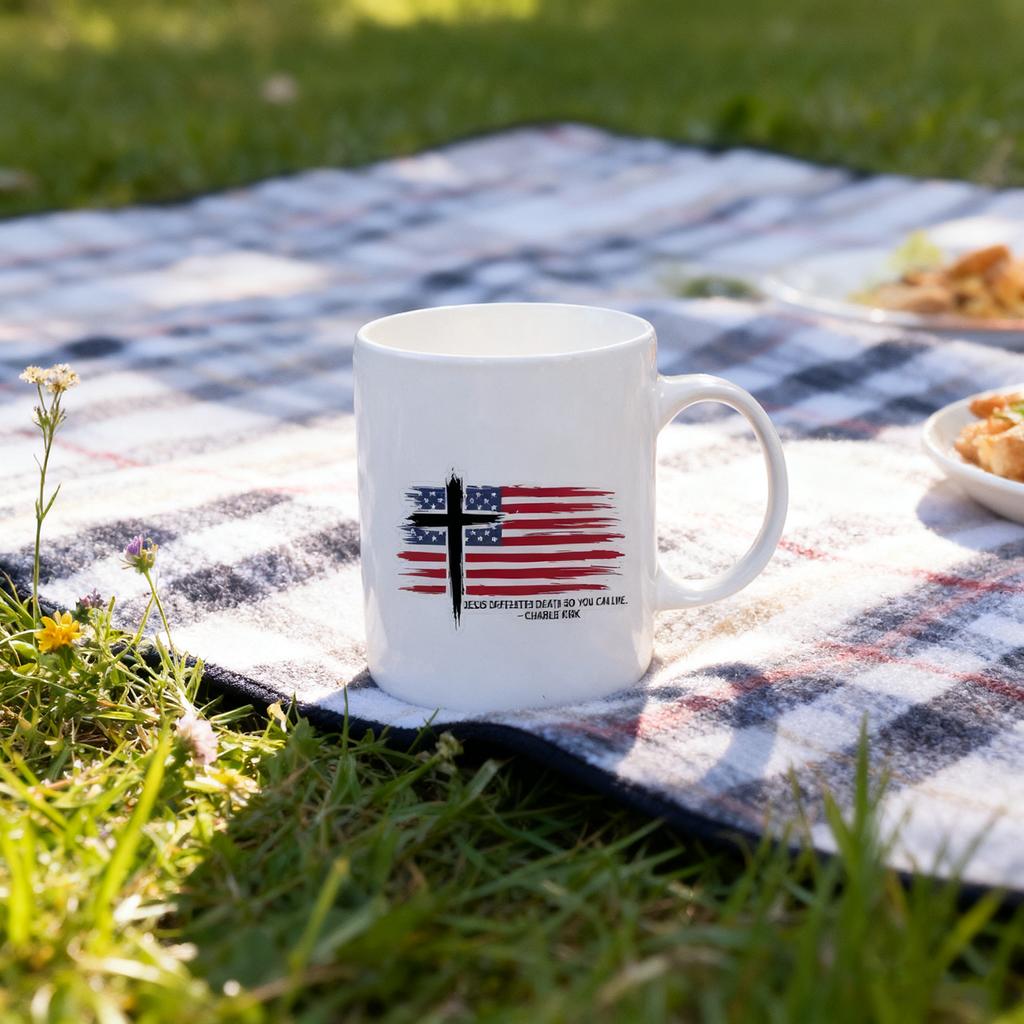 Новая модель, Престижная американская кружка «Переломный момент», Кофе, Вместимость 11 унций - 15 унций