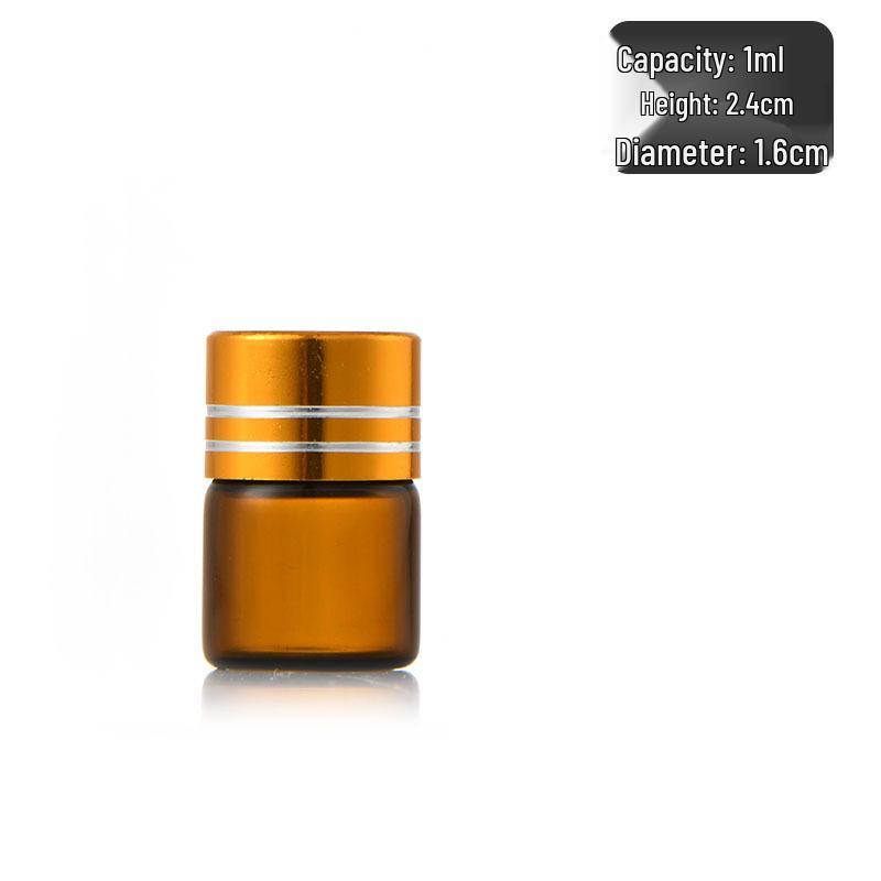 Прозрачные стеклянные флаконы 16 мм, 3 мл, для капель Антродії камфорной, эфирных масел, БАДов и лекарственных порошков.