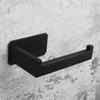 No-Drill Stainless Steel Wall-Mounted Square Tube Tissue Holder For The Bathroom Wall-Mounted Paper Roll Holder
