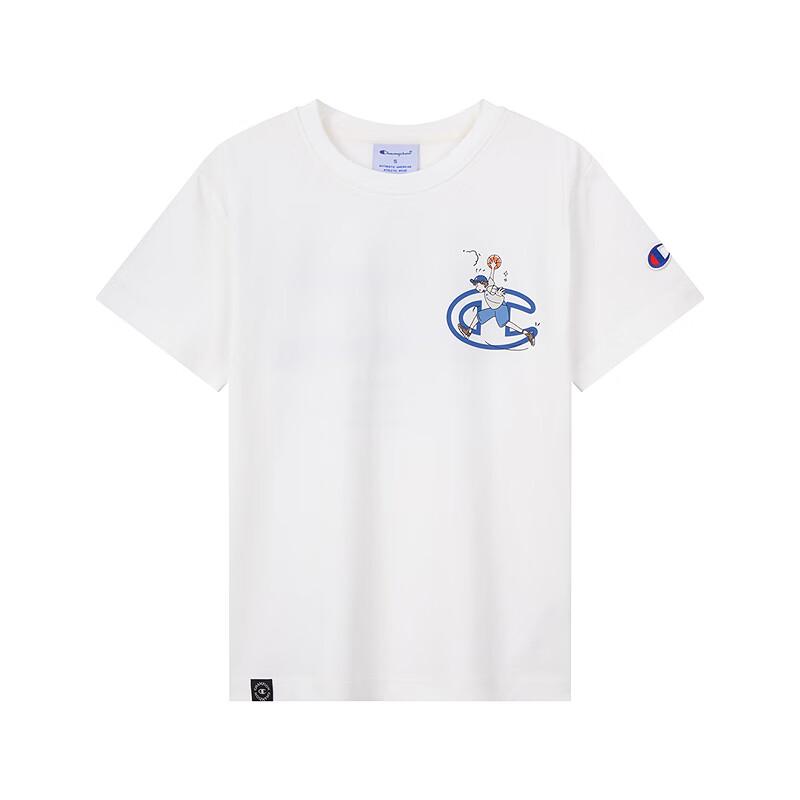 Champion Kids' Cool-Touch Retro Casual Patchwork T-Shirt