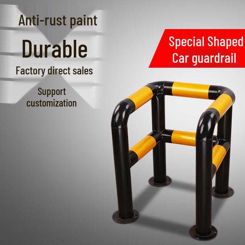 Industrial Fire Hydrant Anti-Collision Steel Guardrail