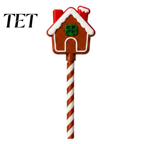 Tap to Pay Card Holder Christmas Tap-to-Pay Wand, 3D Printed Credit with Candy Unique Secret Santa Gift Cane Handle, Contactless Payment Stick
