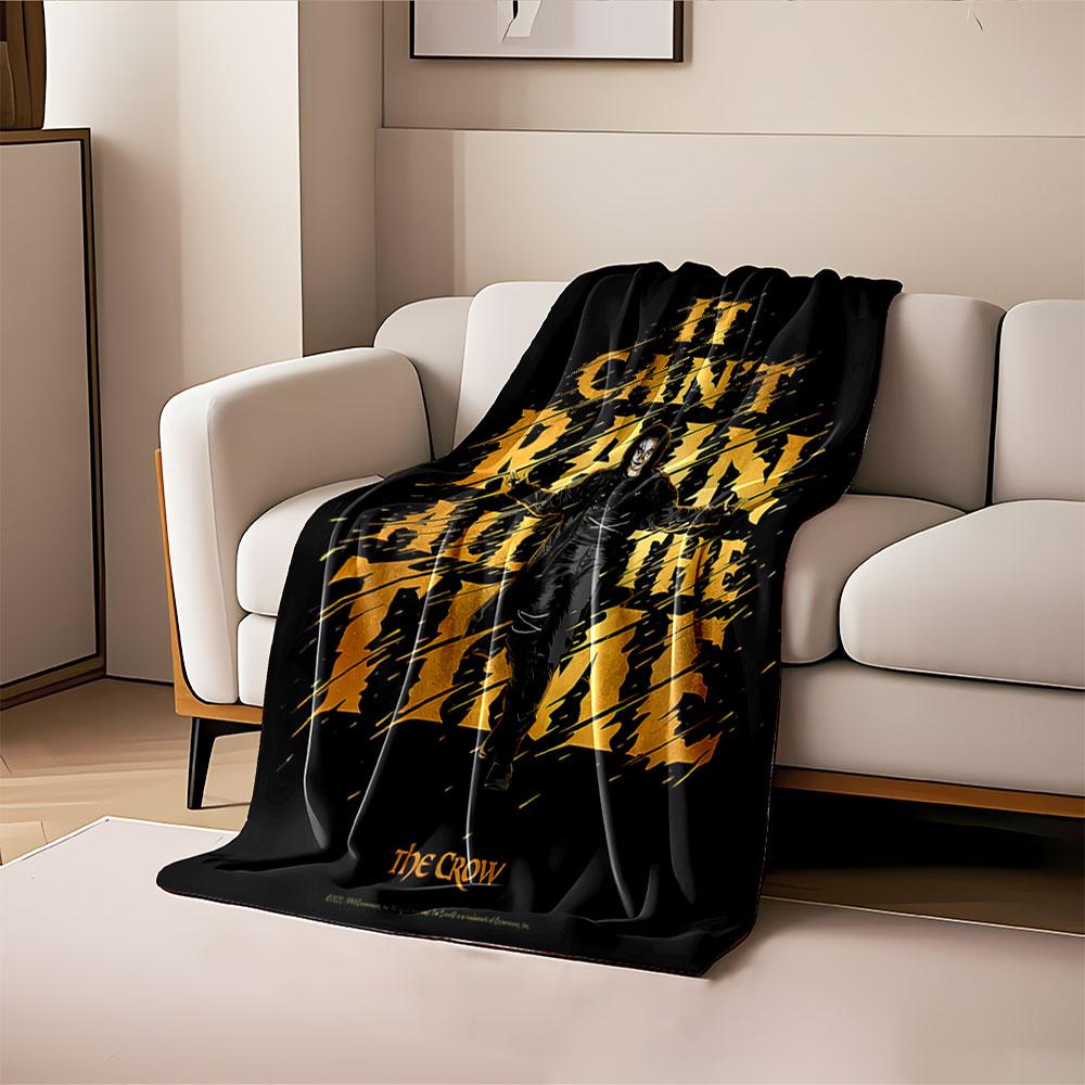 The Crow Quote Blanket for all seasons blanket lunch break throw gift