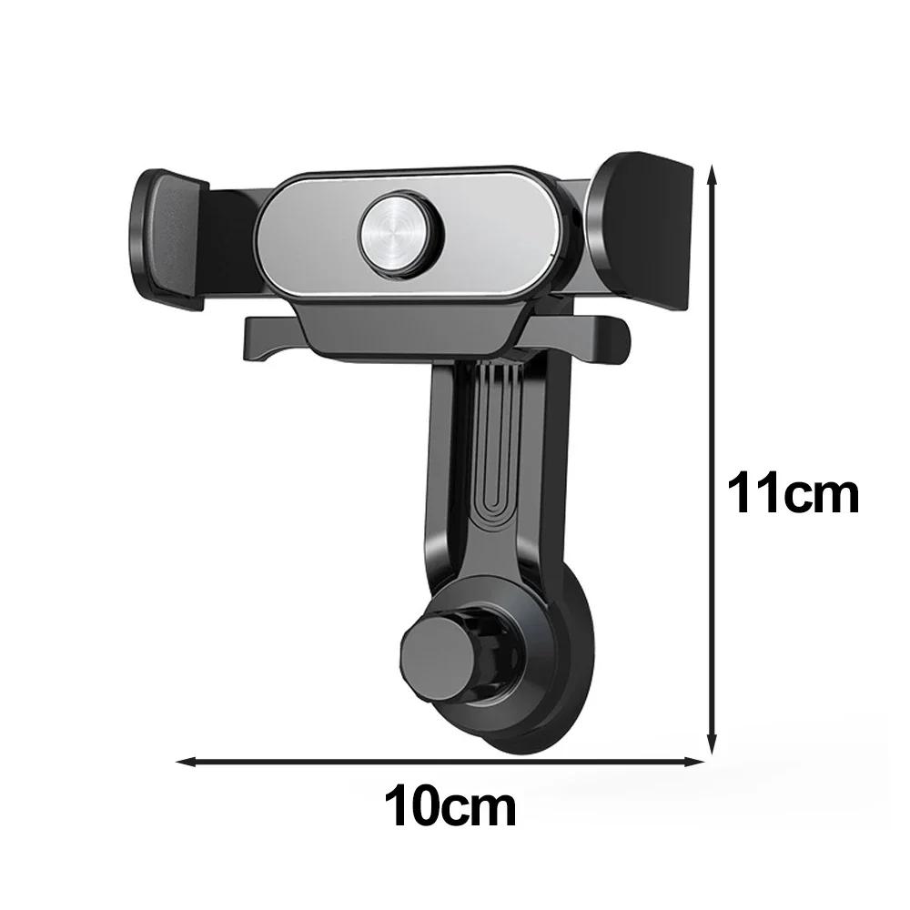 Автомобильный кронштейн для телефона, подставка для GPS-навигатора, автомобильный многофункциональный автоматический зажимной держатель для воздуховыпускного отверстия для сотового телефона 4–6,9 дюйма