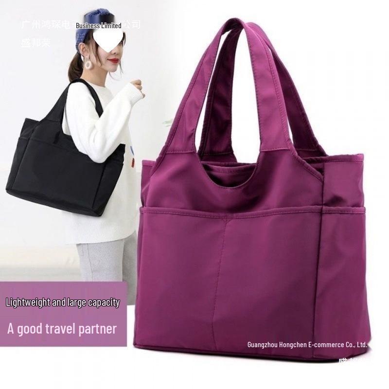 Женская сумка-тоут большой вместимости с множеством отделений – Идеально подходит для коротких поездок, покупок и мам