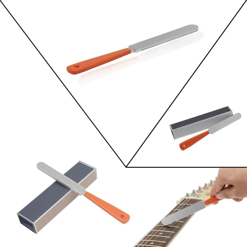 Bass Repair Tool Grinding Tool Slotting File Fret File Fret Leveling Tool