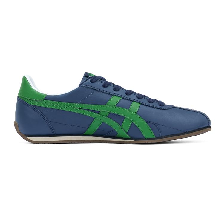 ONITSUKA TIGER Runspark Classic Retro Прочные Низкие Кроссовки для Повседневной Носки Унисекс Темно-синие 1183C442-401