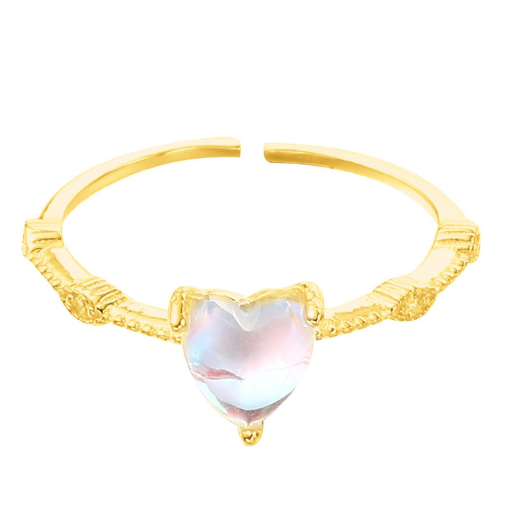 Кольцо с лунным камнем из стерлингового серебра 925 пробы, изысканное женское кольцо с цирконием, легкое роскошное нишевое кольцо высокого класса, новое