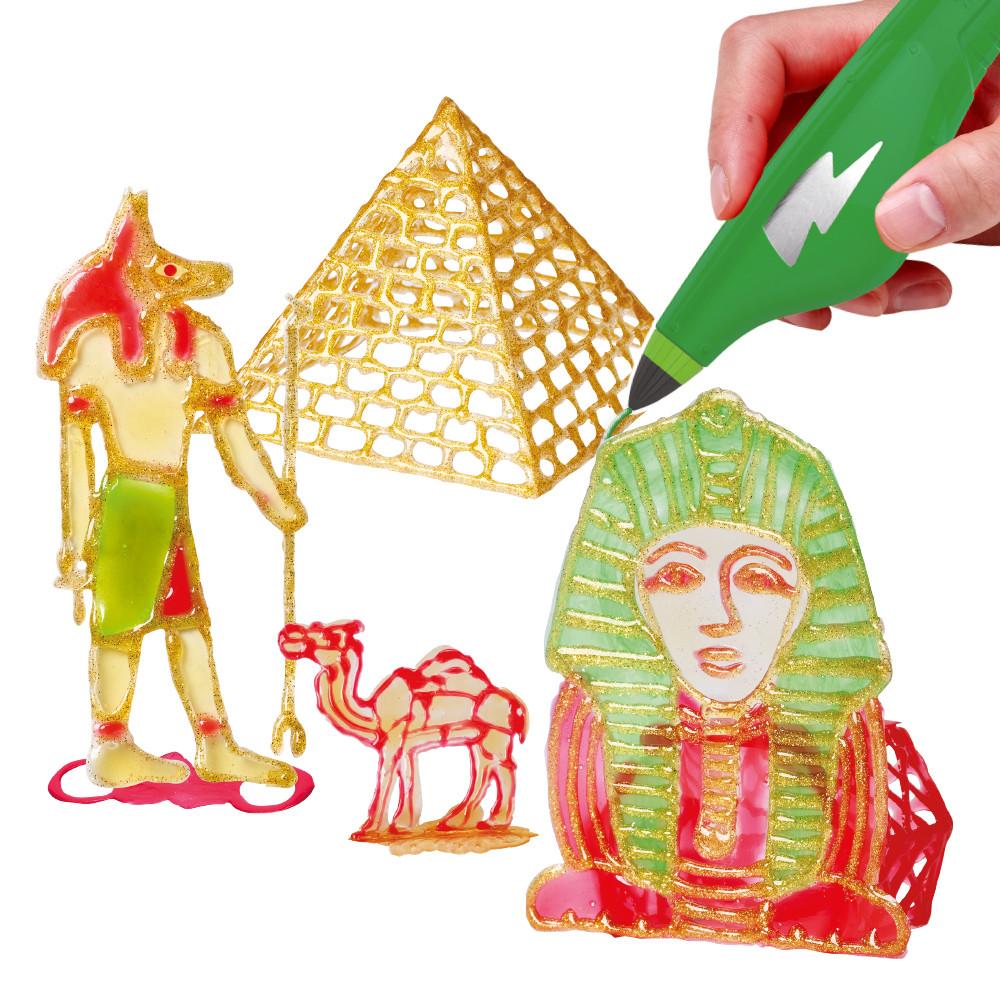 [Mimi World Official] 3D Magic Pen Egypt, популярные корейские игрушки-персонажи