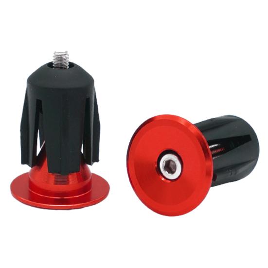 2 шт. алюминиевого сплава легкие, устойчивые к ржавчине, износостойкие заглушки руля для шоссейного велосипеда