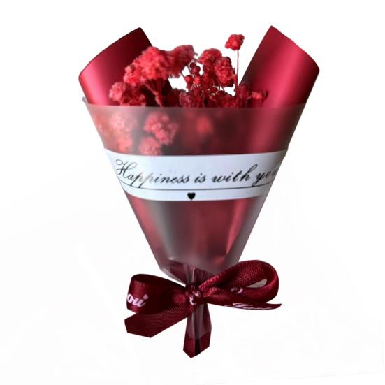 Мини букет из сухоцветов Натуральный цветок гипсофилы Оптом Дыхание ребенка Цветочный букет для DIY поделок Реквизит для фото Подарок Приглашения Декор