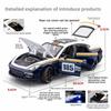 Спрей 1/24 Модель суперкара Porsche Panamera со звуком и светом Коллекция Миниатюрная Машина Литая Игрушечная Машина Детский Подарок для Мальчика Хобби