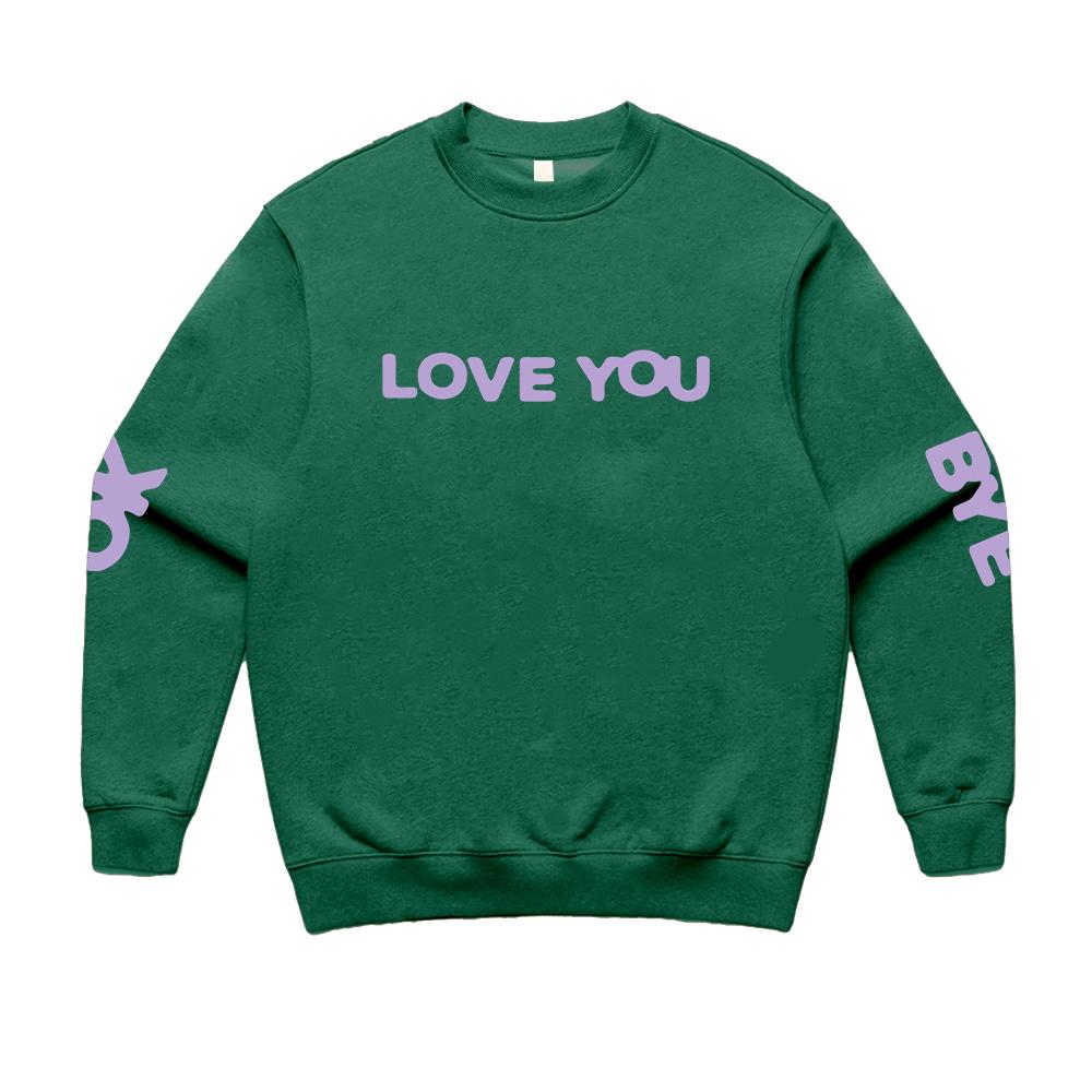 Okay Love You Bye Long Sleeve T-Shirt Olivia Dean Round-neck Long Sleeve Clothing Women Men Fashion Autumn Winter Sweatshirt Y2k