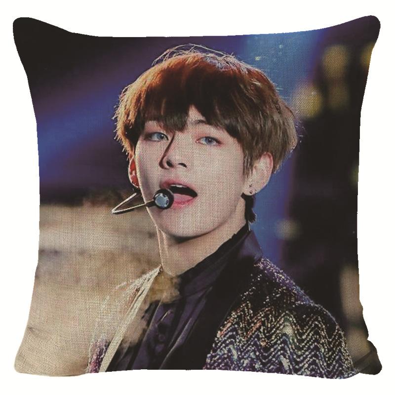BTS Подарок для фанатов Диван Декоративная наволочка Подушка