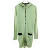 Long Sleeve Long Knit Cardigan 42 Yellowish Green Women Used