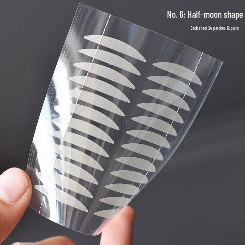 Большой матовый сетчатый скотч для век в форме капли воды для нависших век – Высокая адгезия и лифтинг-эффект