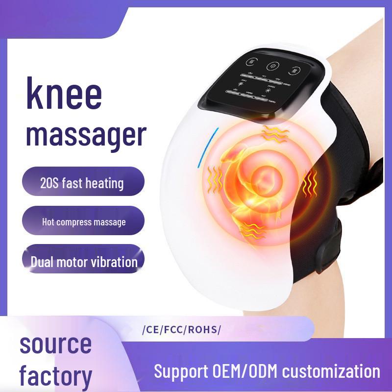 Smart Infrared Heating Knee Massager with Vibration