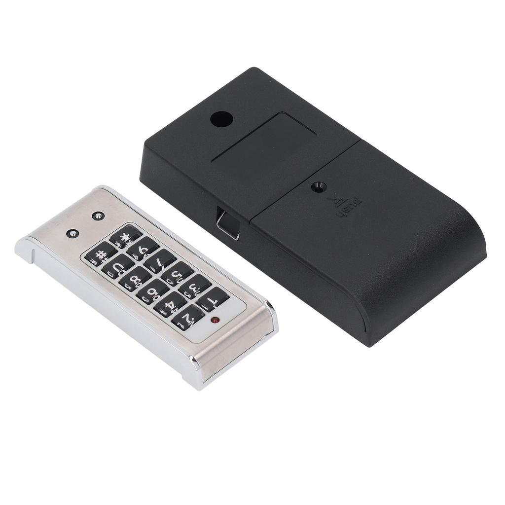 Electronic Cabinet Lock Stainless Steel Electronic Password Cabinet Lock for Sauna Bathroom File