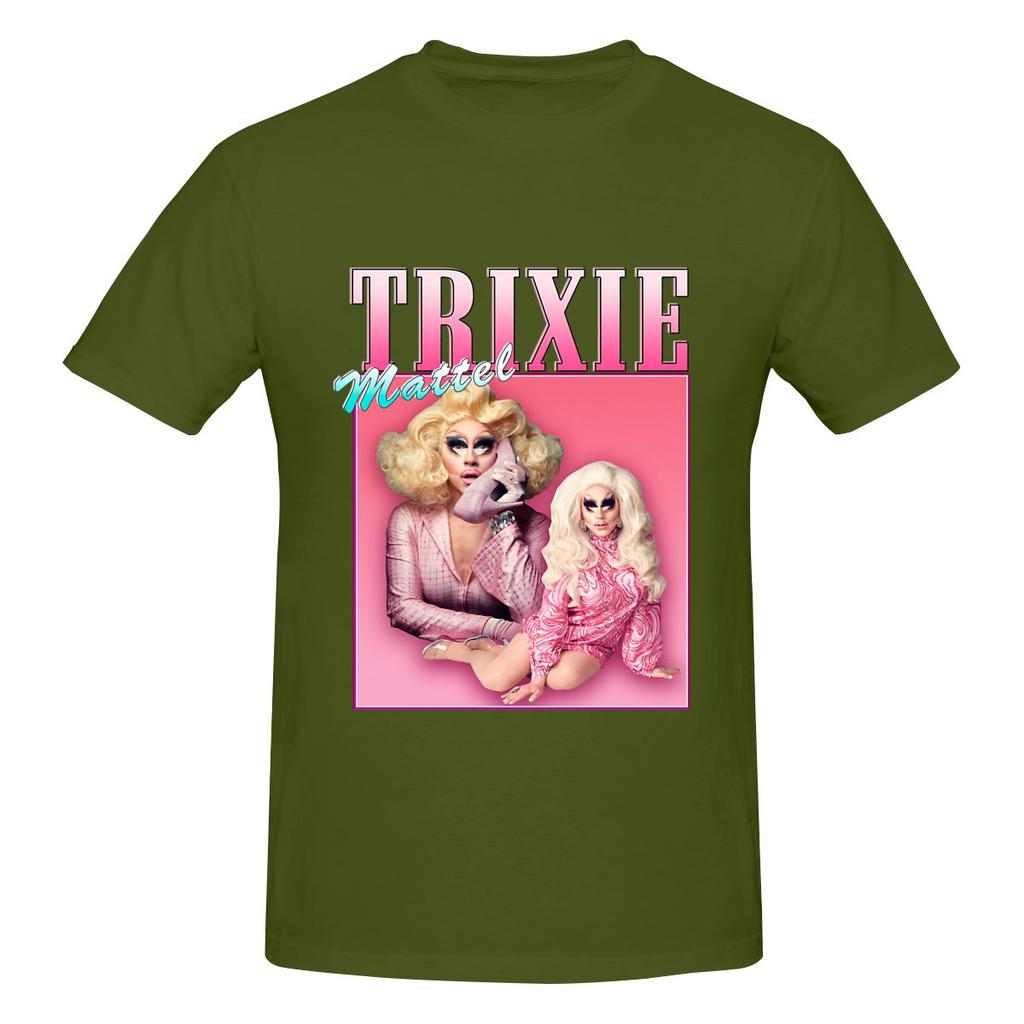 Trixie Mattel Vintage Retro Design Korean Style Tshirt Saltstyle Vibe Clean Surface Short Sleeve