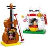Girl Friends Building Blocks Violin Shop Model Fortune Cat Assemble Figure Kits Bricks 308PCS 323PCS Toy For Kids Birthday Gift