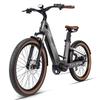 Electric Bike Adult MIHOGO 26" 750W Motor Carbon Fiber Ebike 48V 19.2AH Max Range 200Km Load 120Kg Air