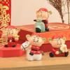 Chinese  Tradition Myth Chinese God of Wealth Figurine Cartoon New Year Car Ornaments  Home
